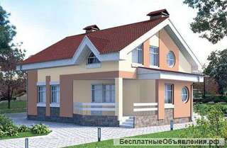 Кирпичный коттедж 11 х 13,5