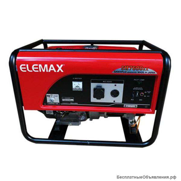 Бензиновый генератор Elemax SH 7600 EX R