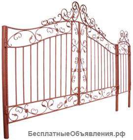 Ворота с калиткой "Династия" (3.0 м. /3.5 м. /4.0 м.)