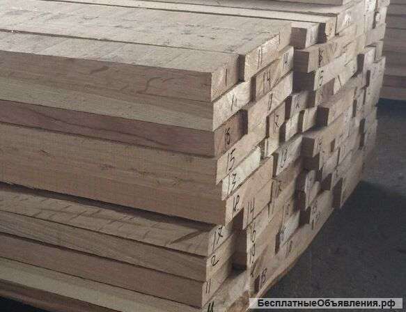 Доска обрезная из массива дуба