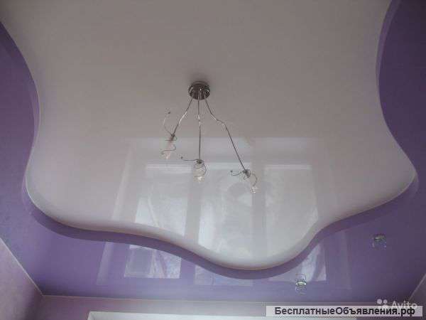 Натяжные потолки монтаж