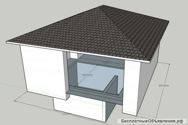 Погреб монолитный бетонный от производителя