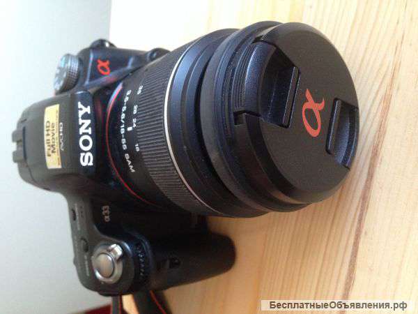 Sony Alpha SLT-A33 Kit с сумкой и доп. картой