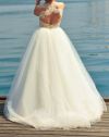 Счастливое свадебное шикарное платье