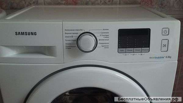 Стиральная Машина WFF400E, Eco Bubble, 6 кг WF60F4E2W2W/LP