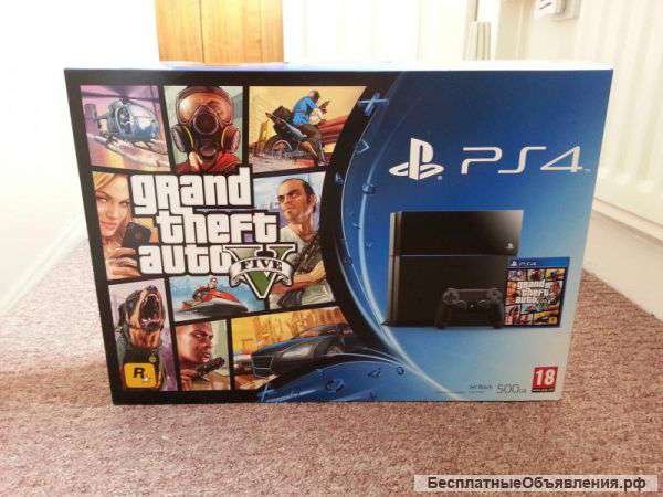 Sony playstation 4 с самой редкой игрой (P.T.) и другими играми