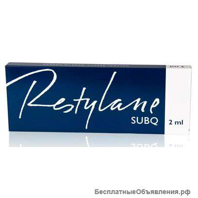 Филлер Restylane (Рестилайн) SUBQ 2 мл, 1 шприц