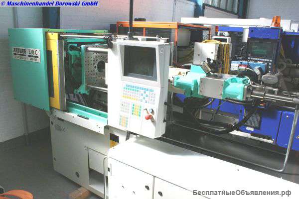 Подержанный термопластавтомат Arburg Allr. 320C 600-100 U Selogггп