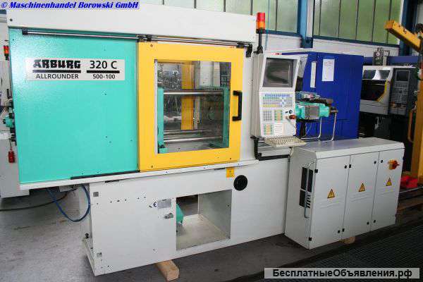 Подержанный термопластавтомат Arburg Allr. 320C 500-100 Selogica