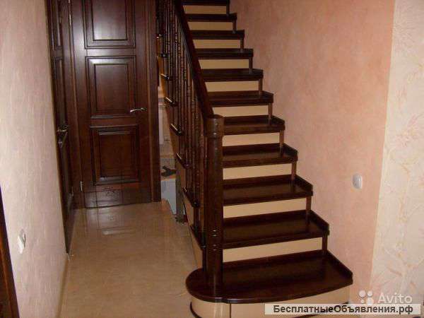 Изготовление дверей и лестниц из массива