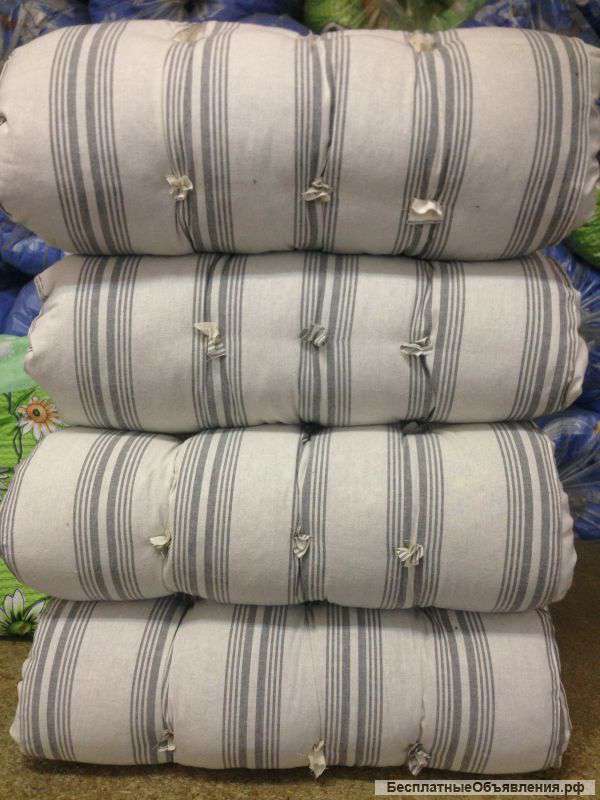 Текстиль для рабочих от производителя(матрасы, подушки, одеяла, кпб)