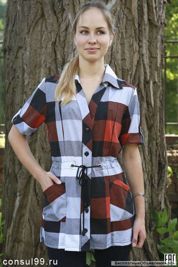 Туники трикотажные оптом