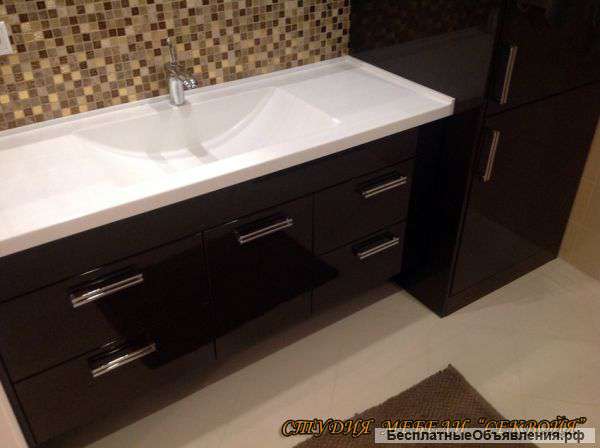 Мебель для ванной комнаты по вашим размерам