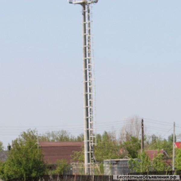 Бизнес - земельный участок с установленной вышкой сотовой связи