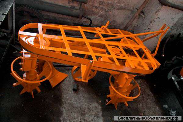 Плуг-картофелекопатель роторный