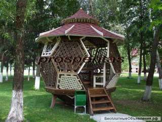 Беседка "Кубок - Мяч" (элит) класса от Рrosperitas. Лучшее качество и выбор беседок