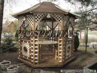 Беседка "Cкарлет" от "Prosperitas".Лучший ассортимент и качество в Молдове на беседки, террасы, т.д.