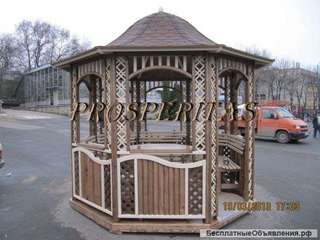 Беседка "Волна"- новая модель 2013 года от Prosperitas.