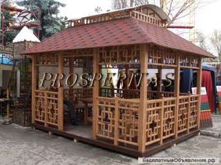 Беседка "Сезаль" - VIP класса, от Prosperitas. Более 100 видов готовых моделей проектов