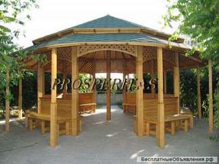 Беседка "Меридиан" - от Рrosperitas (диам. 7000 мм).В галереи компаний более 100 наименований