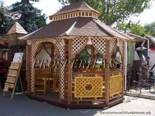 Беседка "Мадемуазель" VIP класса, от Prosperitas Более 100 моделей конструкций лучшего качества