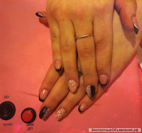 Наращивание ногтей и Shellac
