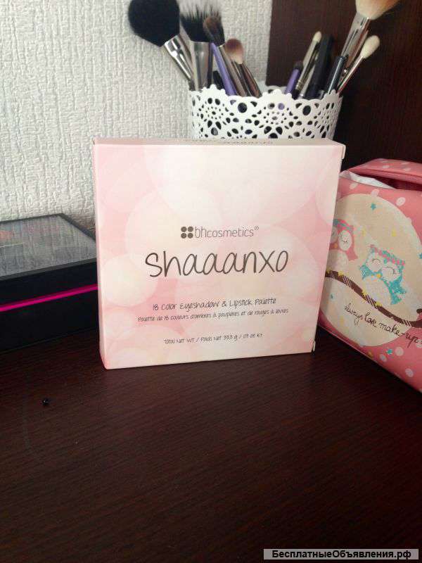 Bh cosmetics Shaaanxo палетка теней и помад