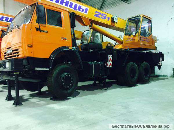 Автокран клинцы гп 25тн