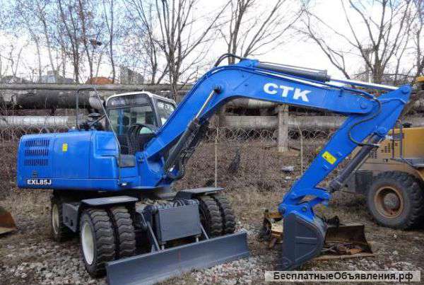 Новый экскаватор CTK EXL85J