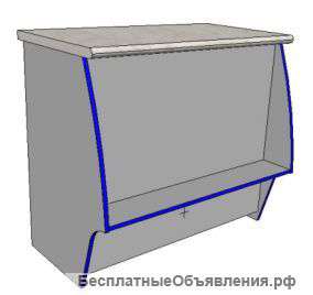 Прилавок рабочий 65 см. Новый