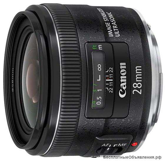 Объектив Canon EF 28mm f/2.8 IS USM