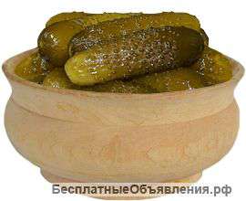 Соленые огурцы оптом