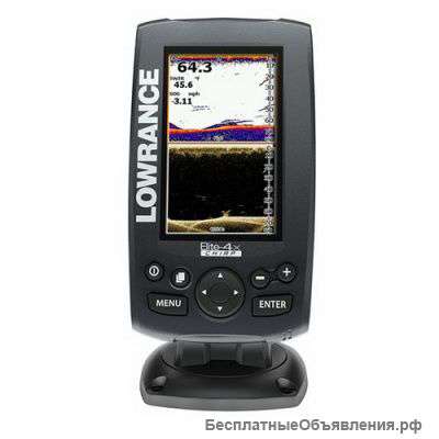 Эхолот Lowrance Elite-4x Chirp 83/200 + 455800 kHz