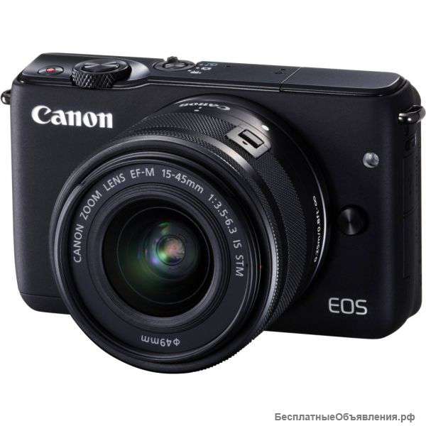 Цифровой фотоаппарат Canon EOS M10 kit 15-45 IS STM Black