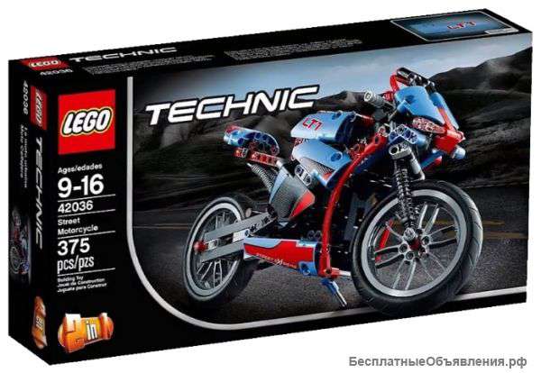 Конструктор Lego Technic 42036 Street Motorcycle (Лего 42036 Стритбайк)
