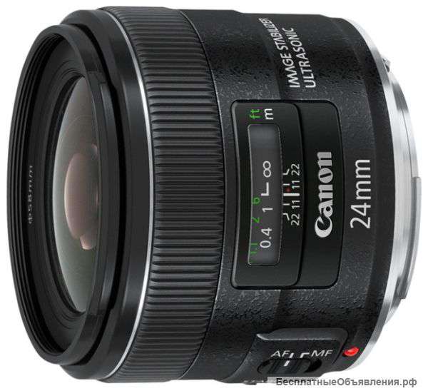 Объектив Canon EF 24mm f/2.8 IS USM