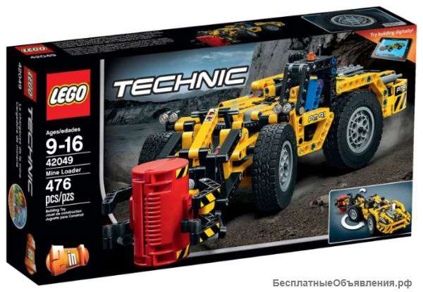Конструктор Lego Technic 42049 Mine Loader (Лего 42049 Карьерный погрузчик)