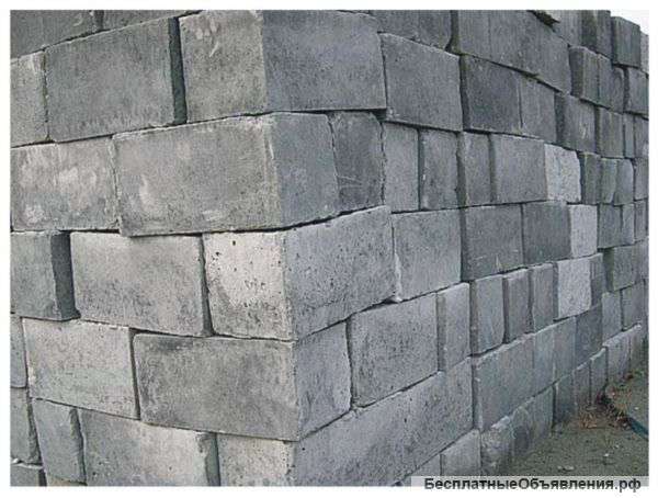 Шлакоблок из отсева