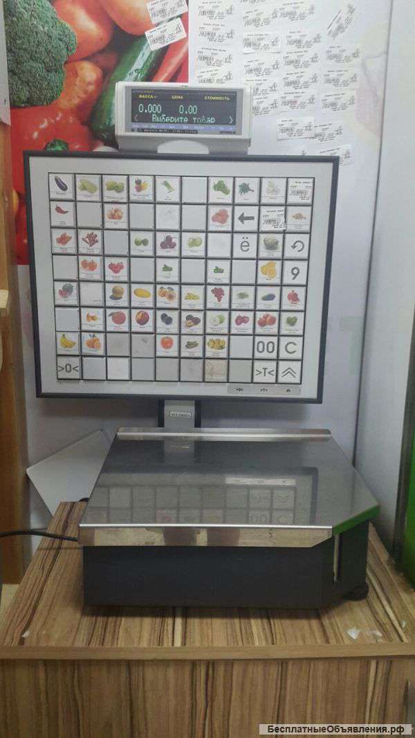 Весы самообслуживания Штрих-Принт С в отличном состоянии