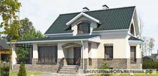 Кирпичный дом 9 х 9,5