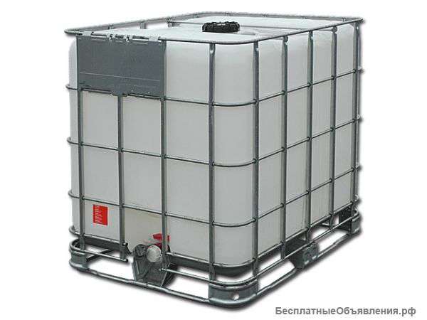 Еврокубы 1000 литров (кубовые емкости) промытые