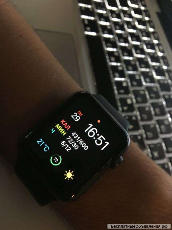 Apple Watch Sport 42 mm Black