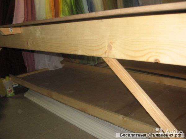 Стол раскроечный1,5м*2,5м раскладывается до 3,0м в длину