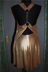 Золотое платье для танцев