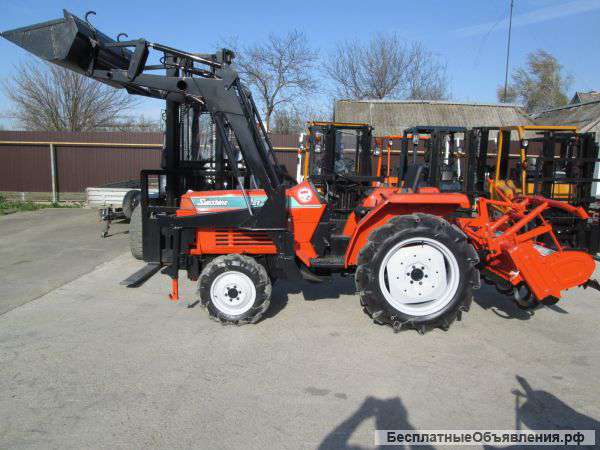 Трактор с куном KUBOTA L1-225D