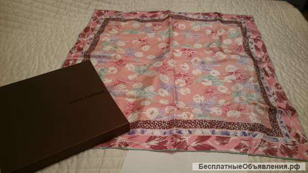 100% оригинальный шейный платок Louis Vuitton