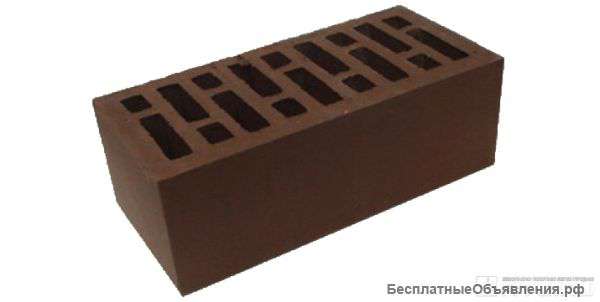 Кирпич керамический коричневый полуторный саранский