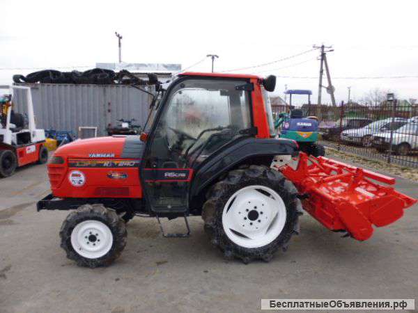 Японский мини трактор Yanmar RS240D