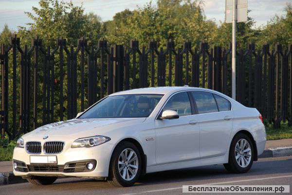 Аренда, Прокат BMW (F10) с водителем