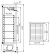 Холодильный шкаф Сarboma V560С (стекло)